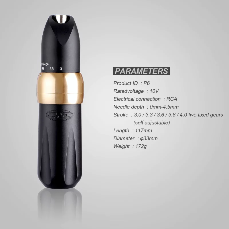 Kit de stylo de tatouage professionnel réglable, rotatif, avec pédale, pour maquillage permanent – Image 2