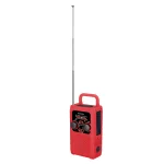 Radio portable d'urgence FM, AM, NOAA, SOS à LED, éclairage à manivelle, pour camping – Image 13