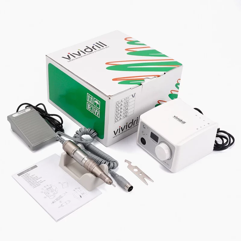 He183159be4714244bce0eb6697209d5cV Ponceuse à ongles professionnelle, appareil de manucure et pédicure, lime électrique 65W, 35'000 tr/min – Image 12