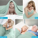 Couverture rafraîchissante lisse, couette légère avec double face en tissu froid et rafraîchissant – Image 7