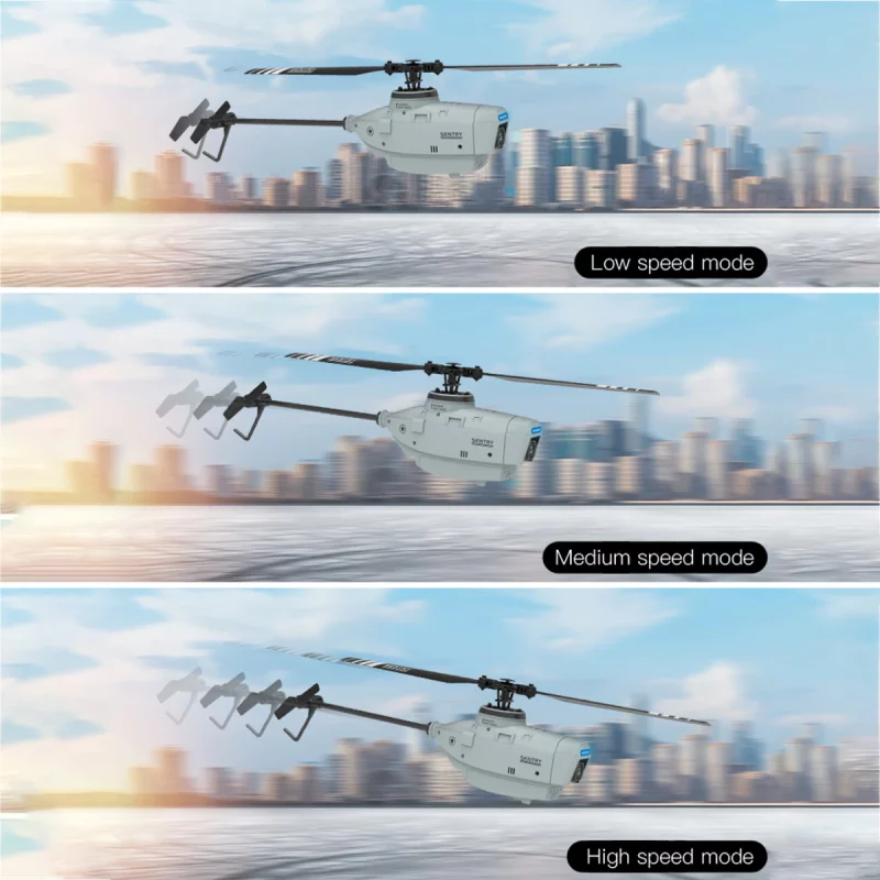 Drone espion C127 2.4G RC, caméra 720P, 6 axes, gyroscope, WiFi, grand angle – Image 5