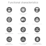 Drone espion C127 2.4G RC, caméra 720P, 6 axes, gyroscope, WiFi, grand angle – Image 8