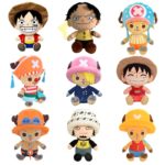 Peluche One Piece, Luffy, dessin animé, 25 cm
