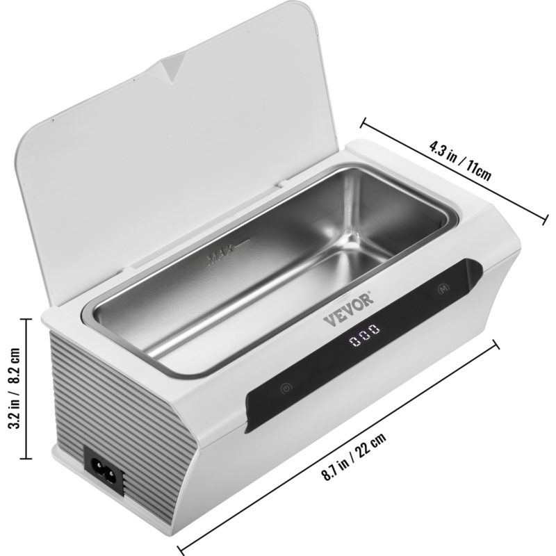 Nettoyeur à ultrasons professionnel 500ml, 40 kHz, 35 W – Image 6