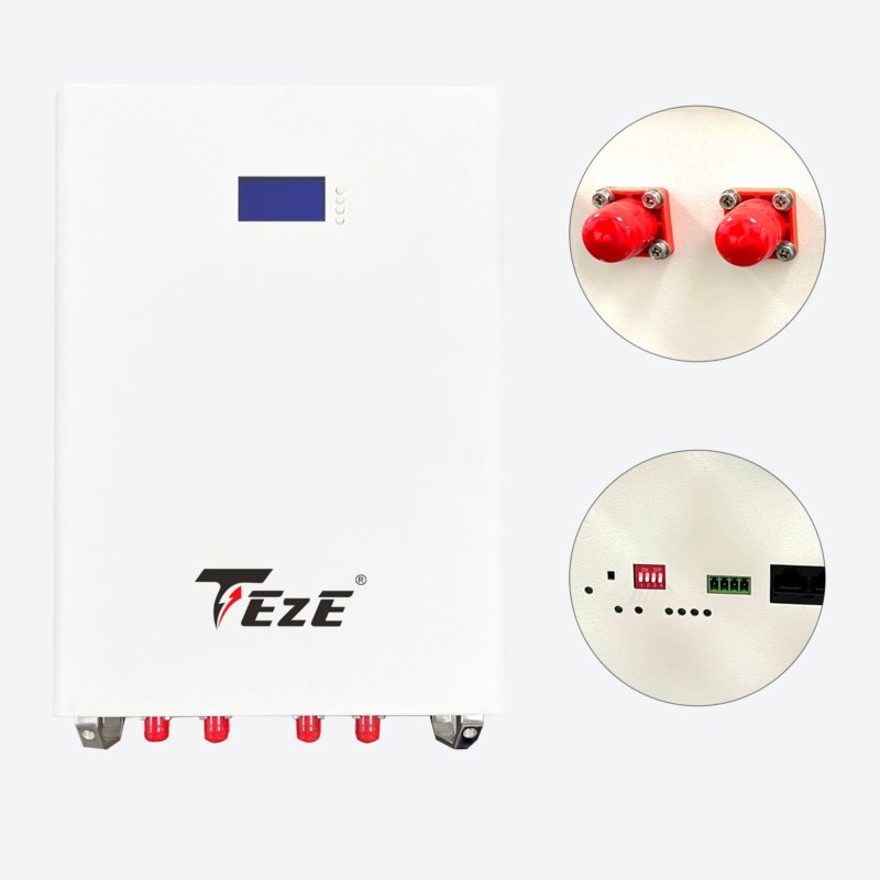 Batterie au lithium LiFePO4, 48V, 200ah, 9600Wh, lithium, fer, phosphate, BMS intégré – Image 3