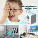 Mini projecteur portable Q2, HD, 1080P, multimédia, 2 haut-parleurs intégrés – Image 2