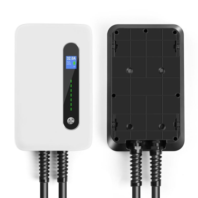 122993-dqi4kr.jpg Borne de charge pour voiture électrique EV, câble type 2, IEC 62196-2, niveau 2, 240 V, 7,6 kW, 32A – Image 4