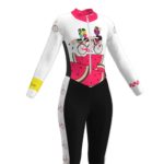 Combinaison de cyclisme pour femme, pantalon et manches courtes, à séchage rapide – Image 4