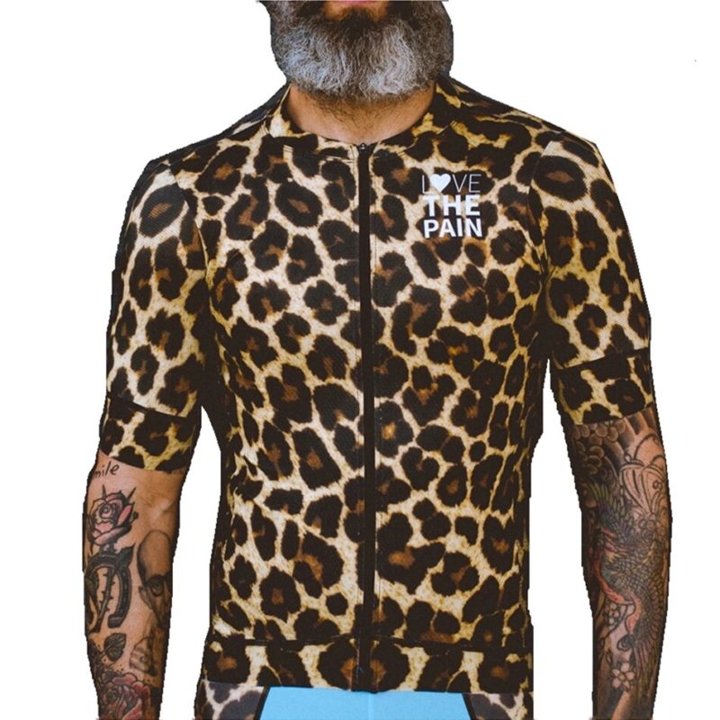 Maillot de cyclisme à manches courtes pour homme, Love The Pain – Image 2