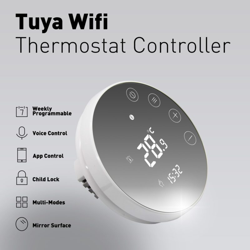 125483-pixskp.jpg Thermostat intelligent pour chauffage au sol, WiFi, Alexa, Tuya, Google, standard UE – Image 7