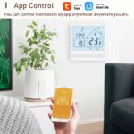 Thermostat intelligent pour chauffage au sol TOL47, Wifi, Tuya, Alexa, Google, standard UE – Image 2