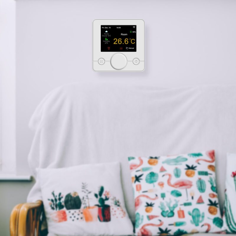 125540-3tldeu.jpg Thermostat intelligent pour chauffage au sol TCR7, Wifi, Alexa, Tuya, Google, standard UE – Image 6