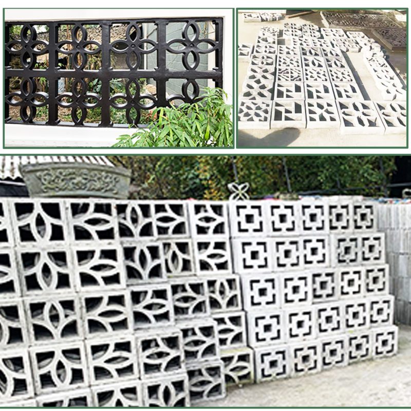 Moule pour béton, ciment, sculpture 3D, antidérapant, pavage, 30x30x7 cm – Image 3