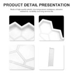 Moule pour béton, ciment, fabrication de clôture de jardin, 42x28x6 cm – Image 4