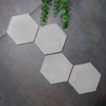 Lot de 5 moules pour béton, ciment, en silicone, carreaux de Terrazzo, panneaux hexagonaux – Image 5