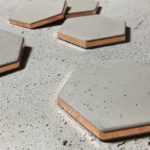 Lot de 5 moules pour béton, ciment, en silicone, carreaux de Terrazzo, panneaux hexagonaux – Image 3