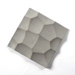 Moule pour béton, ciment, résine, en silicone 3D, forme carré, 16.1x16.1x2.3 cm – Image 4