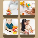 Jouet sensoriel à ventouse pour bébé, hochet rotatif, voiture à pousser, jeux éducatifs – Image 10