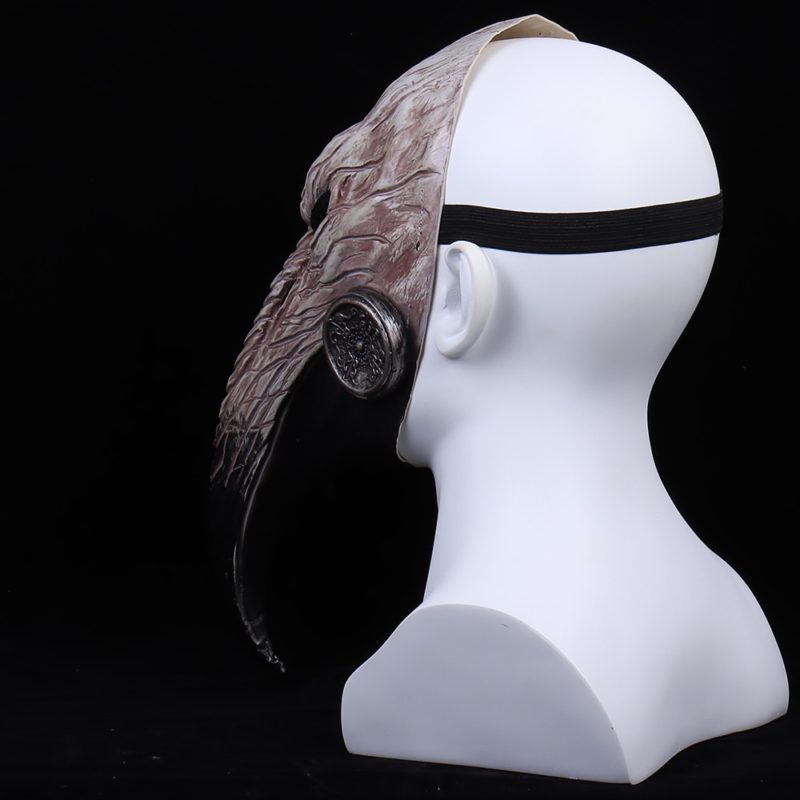 127045-1bru0k.jpg Masque Médecin de la peste, en latex, Steampunk – Image 6