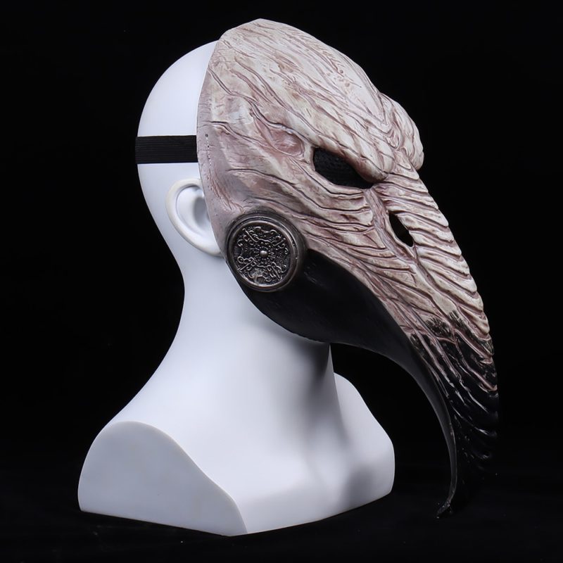 127045-otcn4g.jpg Masque Médecin de la peste, en latex, Steampunk – Image 4