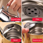 Théière en acier inoxydable 304, de 350 à 1300 ml – Image 7