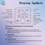 Thermostat intelligent pour chauffage au sol TCR7, Wifi, Alexa, Tuya, Google, standard UE – Image 9