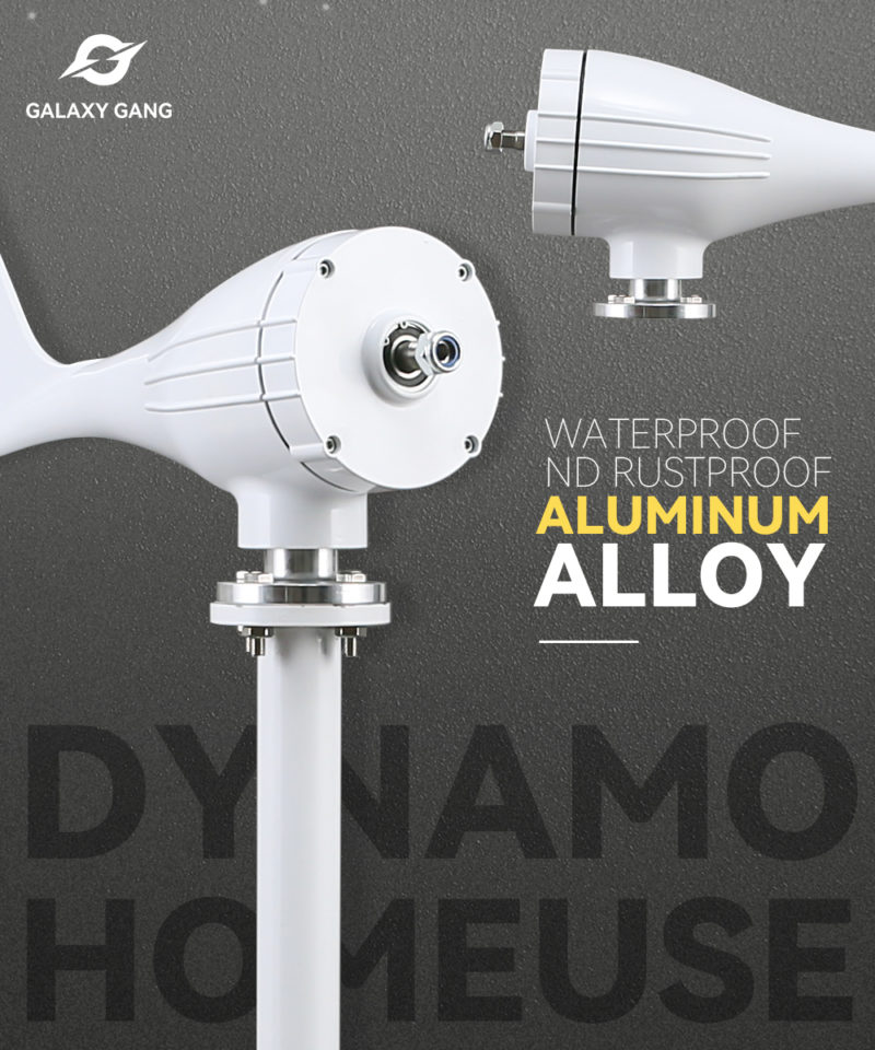 Energie éolienne à vent, 3000W, 6 pales, avec contrôleur MPPT/Hybride, pour usage domestique – Image 6