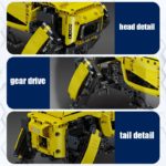 Blocs de construction motorisés et techniques, Robot chien télécommandé, 936 pièces – Image 5