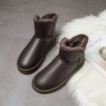 Bottes d'hiver chaudes et épaisses, en velours PU, imperméables – Image 5