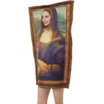 Costume Mona Lisa, combinaison unisexe en éponge, taille unique – Image 3