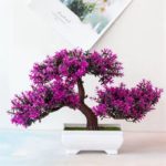 Bonsaï, plante artificielle, petit arbre, décoration – Image 3