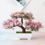 Bonsaï, plante artificielle, petit arbre, décoration – Image 2