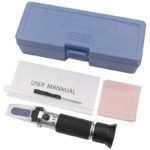 Réfractomètre manuel maniable et robuste, mesure la concentration de sucre, densimètre 0-32% Brix – Image 9