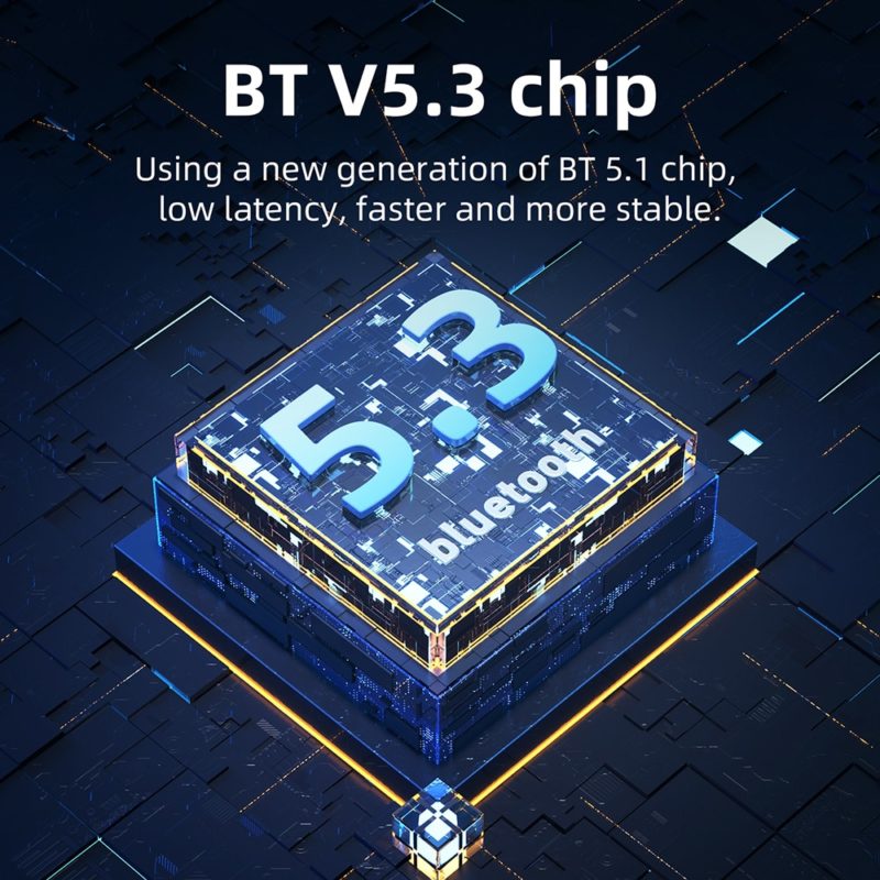 Casque stéréo sans fil, Bluetooth 5.3, 40 heures, 20 - 20000Hz – Image 6