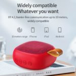 Mini enceinte Bluetooth sans fil, carte TF, mode AUX, 500mAh – Image 3
