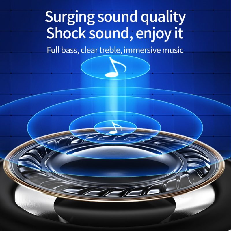 Mini enceinte Bluetooth sans fil, carte TF, mode AUX, 500mAh – Image 5