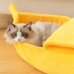 Niche pour animal de compagnie en forme de banane, 40 à 90 cm – Image 4