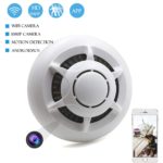 Détecteur de fumée avec caméra espion, Wifi, 1080P, alarme de fumée, avec carte SD 64GB – Image 6