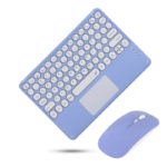 Clavier magnétique ultra fin et souris sans fil, QWERTY, pour tablette, ordinateur portable, iPad – Image 3