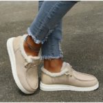 Chaussures à lacets en toile et coton, décontractées, chaudes, en velours – Image 2