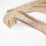 Ensemble de soutien-gorge, culotte et string, transparent en maille et dentelle, sans doublure – Image 8