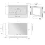 Ecran miroir 22 pouces avec cadre, magique TV, étanche, Wifi, LG Webos, Smart Mirror pour zone humide – Image 13