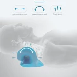Oreiller de massage cervicale et d'épaule, relaxant, dispositif de traction chiropratique cervicale – Image 6