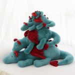 Peluche Dragon volant mignon, avec ailes, de 30 à 120 cm – Image 2