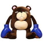 Peluche Ours boxeur, Jujutsu Kaisen, dessin animé, de 30 à 50 cm