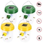 Lot de 2 pièges à insectes volants, Frelons, Guêpes, étanche, non toxique, réutilisable