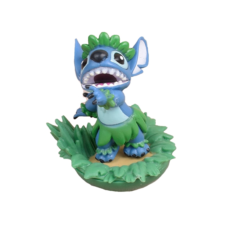 Lot de 5 figurines et accessoires, Lilo et Stitch, dessin animé