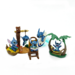 Lot de 5 figurines et accessoires, Lilo et Stitch, dessin animé – Image 3
