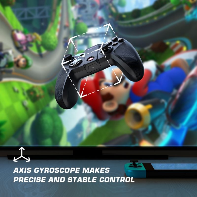 Manette de jeu sans fil G4 Pro, Bluetooth, pour Nintendo Switch, Android, iPhone, PC, ABXY magnétique – Image 8