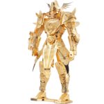 Kit de construction 3D en acier inoxydable, Knight of Firmament, 134 pièces
